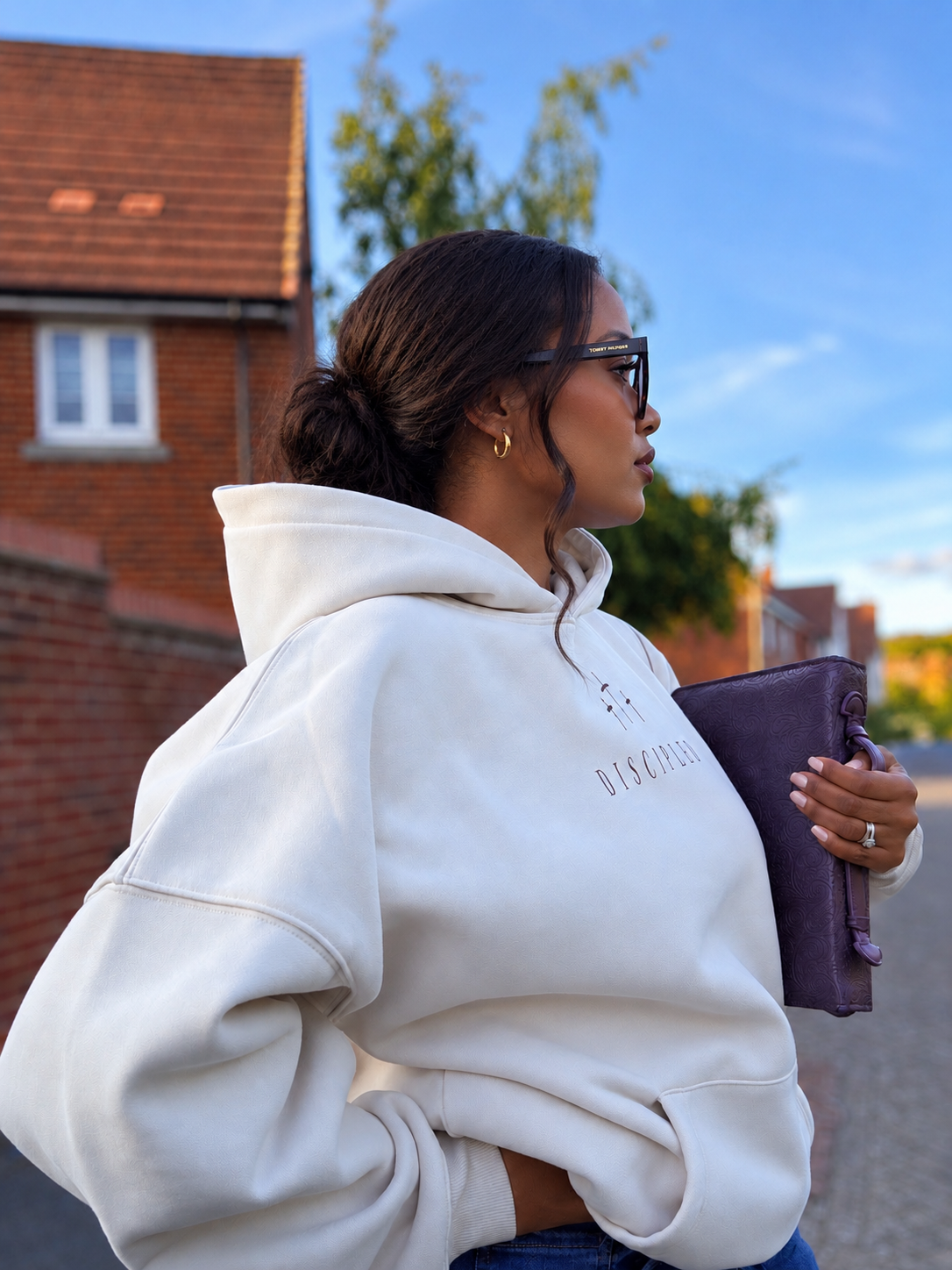 UNISEX Take Up Your Cross Oversized Hoodie