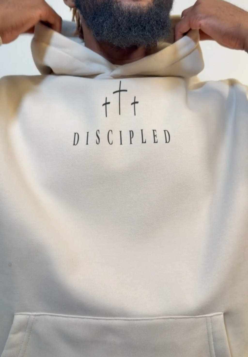 UNISEX Take Up Your Cross Oversized Hoodie